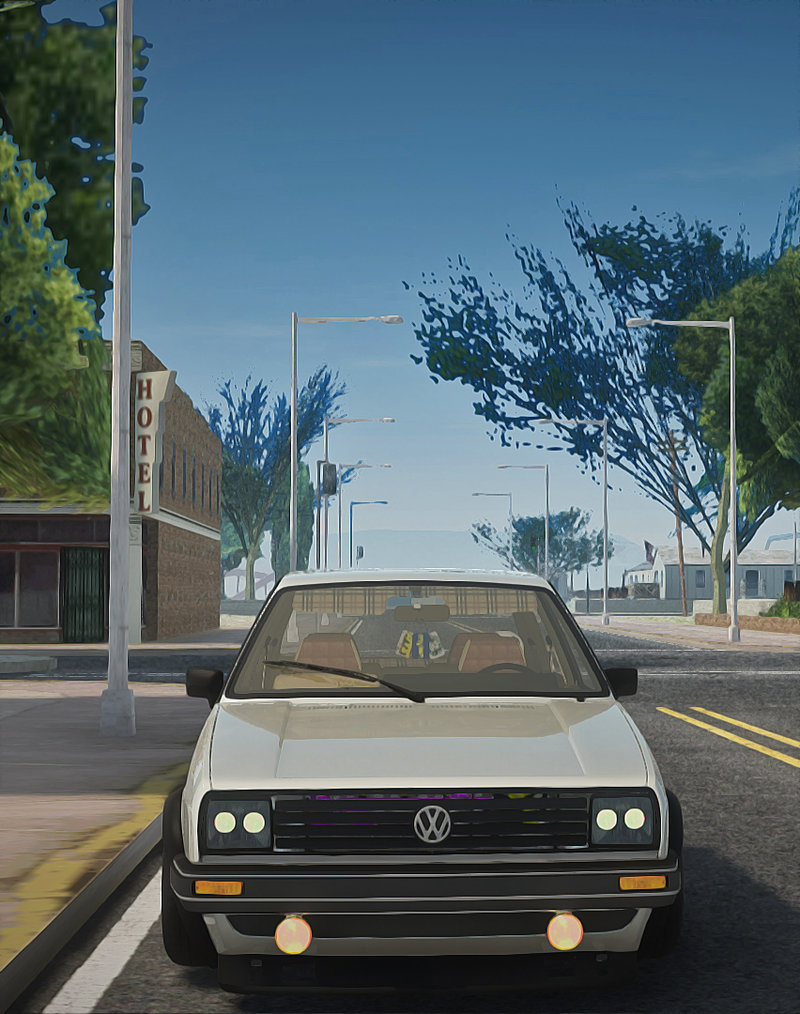 GTA San Andreas VW Golf Mod - GTAinside.com